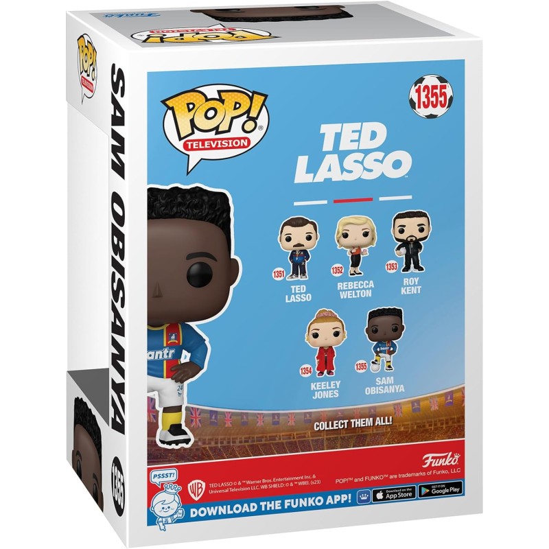 Figura Pop Sam Obisanya Ted Lasso