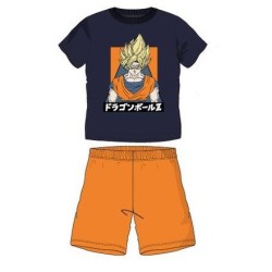 Pijama Corto Niño Azul Goku...