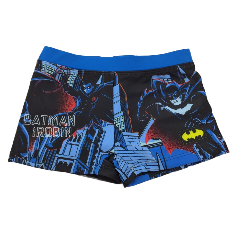 Boxer Baño Niño Azul Batman y Robin DC