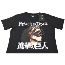 Camiseta Negra Titan Ataque...