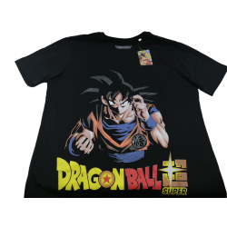 Camiseta Goku Negra Dragon...