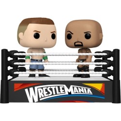 Figuras Pop momentos John Cena y the Rock WWE