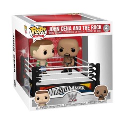 Figuras Pop momentos John Cena y the Rock WWE