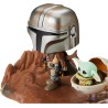 Figura POP The Mandalorian con Baby Yoda The Mandalorian Star Wars (CAJA EXTERIOR UN POCO DETERIORADA)