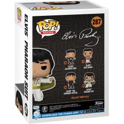 Figura POP Elvis Presley traje Pharaoh Rocks (CAJA EXTERIOR UN POCO DETERIORADA)