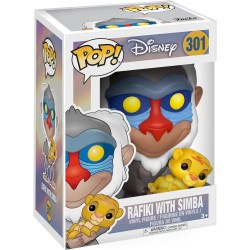 Figura POP Rafiki con Simba...