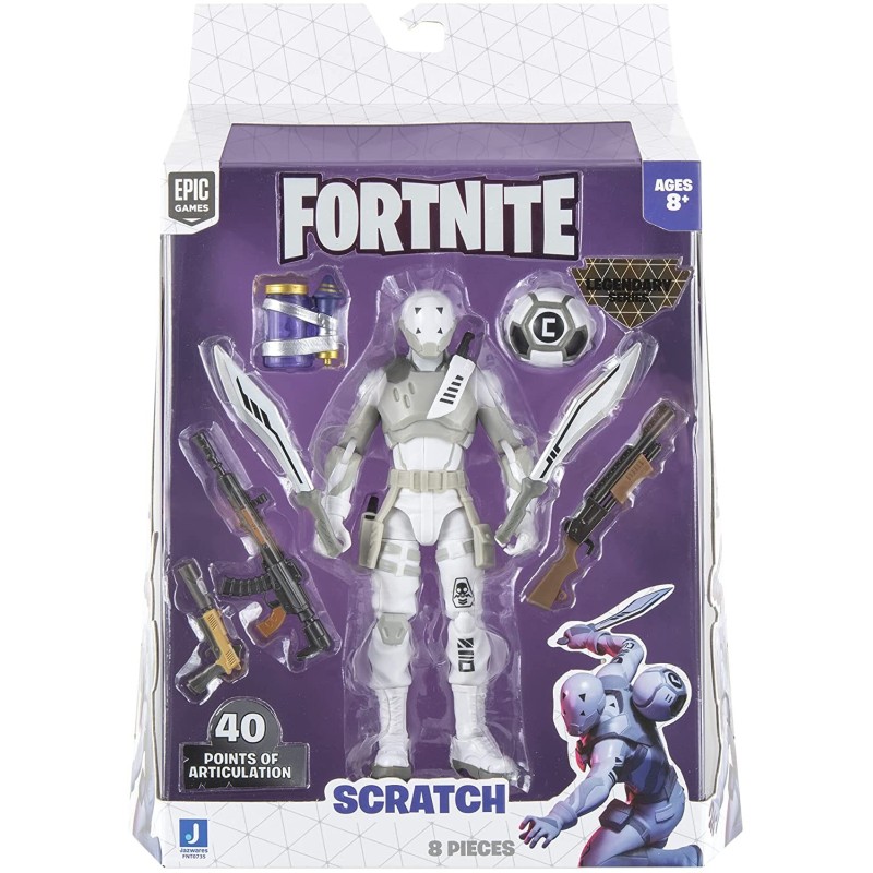 Figura Articulada Scratch Fortnite